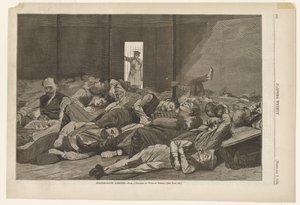 Übernachtende auf der Polizeiwache von Winslow Homer