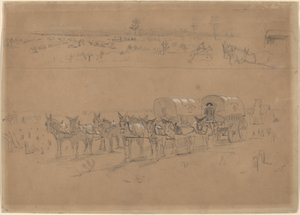 Versorgungstransport von Winslow Homer
