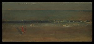 Der Strand, Später Nachmittag von Winslow Homer