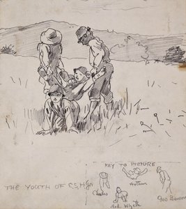 Der Käfer und der Keil von Winslow Homer