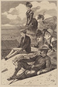 Der kühlste Ort in Neuengland - Gipfel des Mount Washington von Winslow Homer