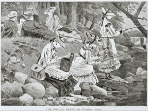 Die Angelgesellschaft von Winslow Homer
