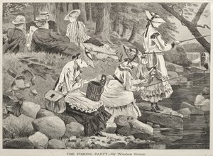 Die Angelpartie von Winslow Homer