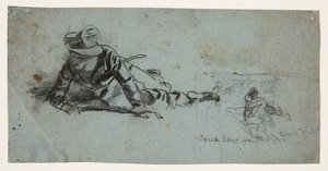 Drei Tage an der Front von Winslow Homer
