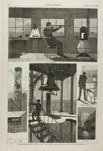 Wachturm, Ecke Spring und Varick Streets, New York