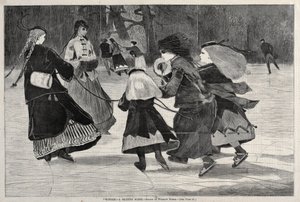 "Winter" - Eine Eislaufszene