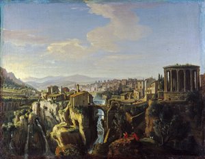 Ansicht von Tivoli, um 1700
