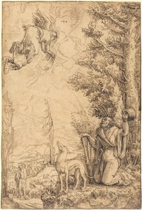 Die Verkündigung an Joachim von Wolf Huber