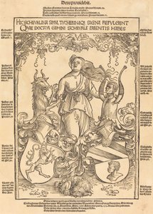 Wappen der Familien Scheurl und Tucher von Wolf Traut