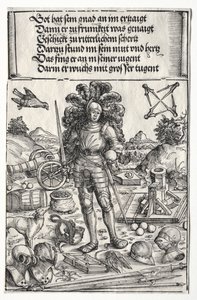 Der Triumphbogen von Maximilian I.: Kaiser Maximilian als Förderer von Verbesserungen in Artillerie und Rüstung von Wolf Traut
