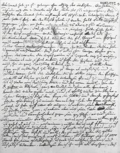 Brief von W. A. Mozart von Wolfgang Amadeus Mozart