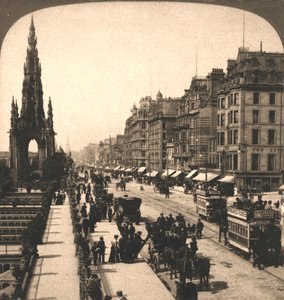 Princes Street, Edinburgh von Works and Sun Sculpture Studios