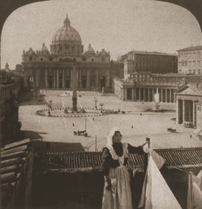 St. Peter und der Vatikan, 1905