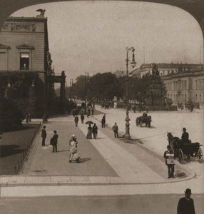 Unter den Linden, Berlin, 1903 von Works and Sun Sculpture Studios