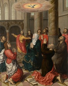 Pfingsten von Workshop of Bernard van Orley