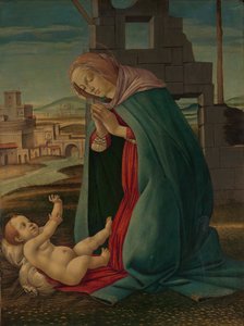 Die Geburt Christi, spätes 15. Jahrhundert von Workshop of Botticelli