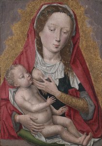 Jungfrau und Kind von Workshop of Hans Memling
