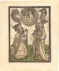 Kaiser Octavian und die Sibylle von Workshop of Master of the Aachen Madonna
