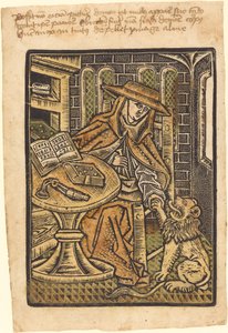 Heiliger Hieronymus von Workshop of Master of the Aachen Madonna
