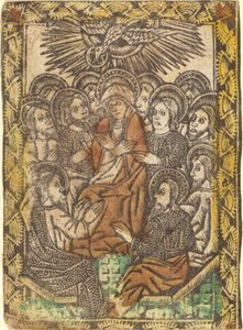 Pfingsten von Workshop of Master of the Borders with