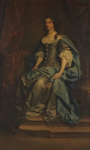 Barbara Villiers, Herzogin von Cleveland, 1640-1709 von Workshop of Sir Peter Lely