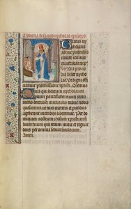 Der heilige Nikolaus rettet drei Jugendliche aus einem Fass von Workshop of Willem Vrelant