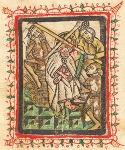 Christus mit Dornen gekrönt von Workshop of the Master of the