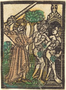 Die Vertreibung aus dem Garten Eden, 1460-1480 von Workshop of the Master of the