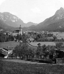 Bad Reichenhall und Großgmain, Deutschland und Österreich, um 1900