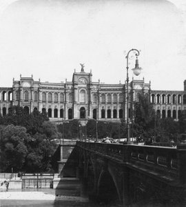 Das Maximilianeum, München, Deutschland, ca. 1900
