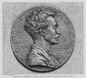 Medaille von Gerome von Chaplin (Lithografie)