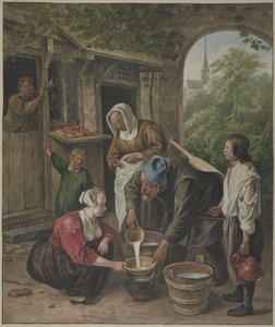 Die Milchverkäuferin von Wybrand Hendriks