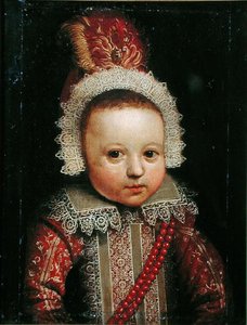 Porträt eines Säuglings von Wybrand Simonsz. de Geest
