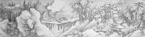 Winterlandschaft von Xie Shichen