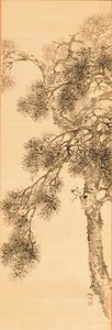 Kiefer, vor 1856 von Yamamoto Baiitsu