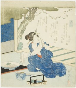 Sommerroben (Natsugoromo), aus der Serie "Ein Vergleich von Düften (Takimono awase)"