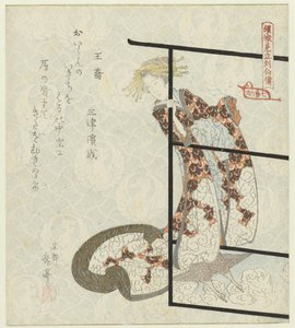 Der unsterbliche (sennin) Ōkyō von Yashima Gakutei