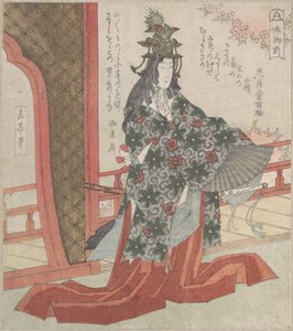 Lady Hotoke tanzt von Yashima Gakutei