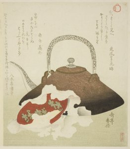 Neujahrssake von Yashima Gakutei