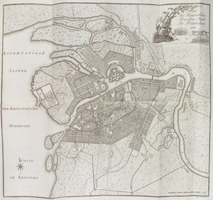 Karte von Sankt Petersburg