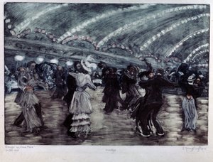 Der Tango im Luna Park von Yelisaveta Sergeyevna Kruglikova