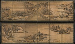 Landschaft der vier Jahreszeiten