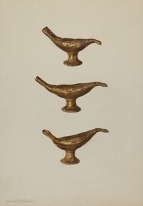 Deutsche Pfeife, ca. 1939 von Yolande Delasser