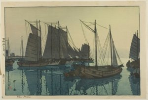 Neumond von Yoshida Hiroshi