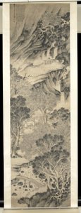 Gelehrter in der Landschaft von Yuanqi Liu