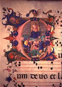 Missale 515 f.13v Das Massaker der Unschuldigen, aus einem Chorbuch vor 1449