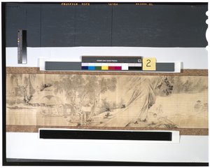 Leben der Fischer am Fluss, 18. Jahrhundert von Zhou Shanguan