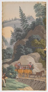 Landschaft von Amerika von Zuber and Cie, Rixheim, Alsace