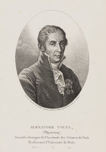 Alessandro Volta, italienischer Physiker und Erfinder, ca. 1800