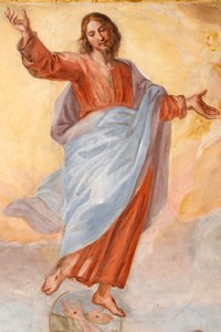 Himmelfahrt Christi. Die Basilika della Santissima Annunziata del Vastato. Genua. Italien.